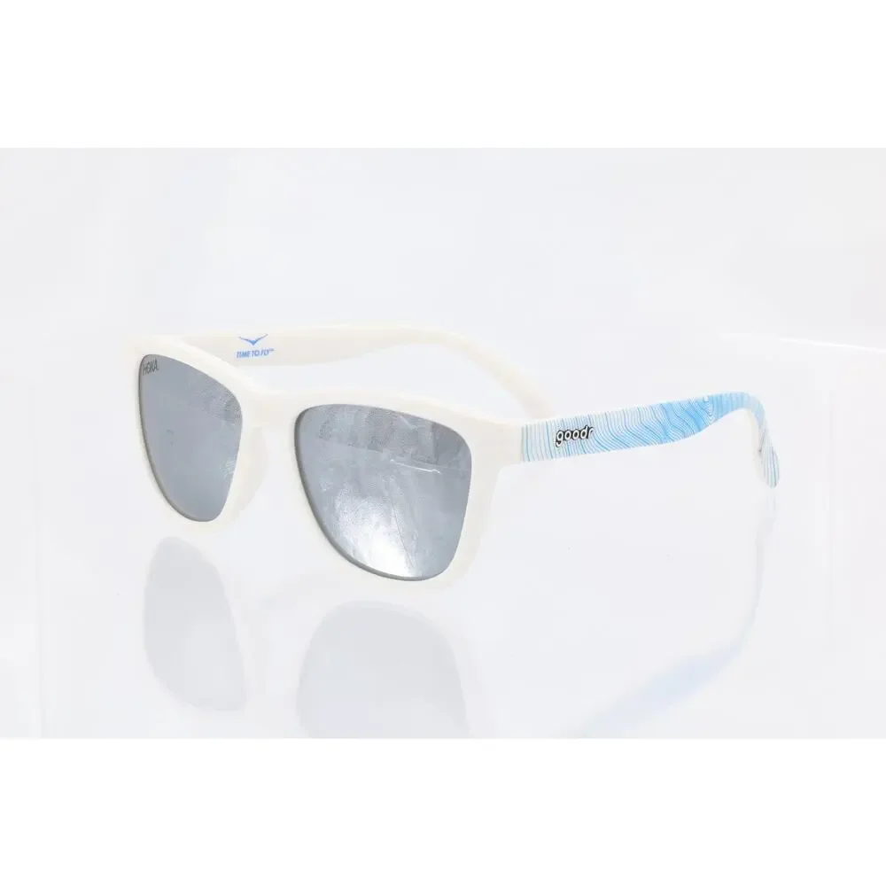 Goodr Hoka Time To Fly Polarized Sunglasses - GOOD CONDITION